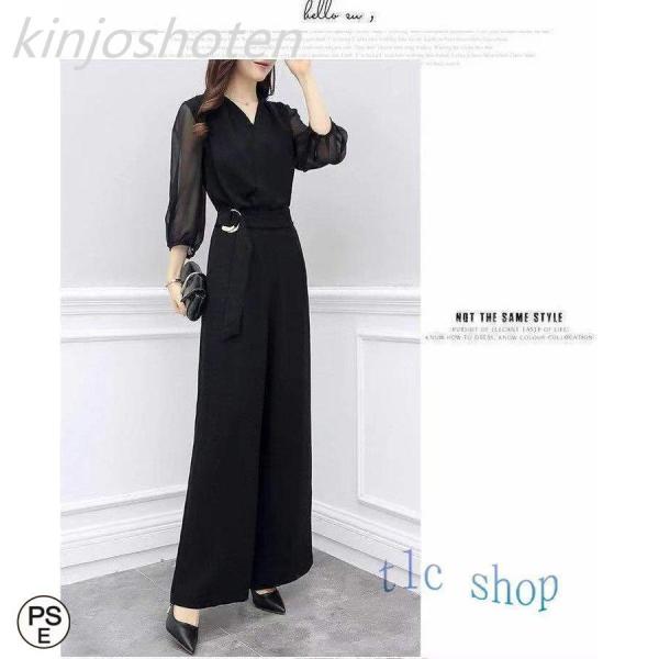 結婚式 ドレス 結婚式 パンツドレス 服装 パーティードレス 20代 30代 株式会社S＆L 袖あり...