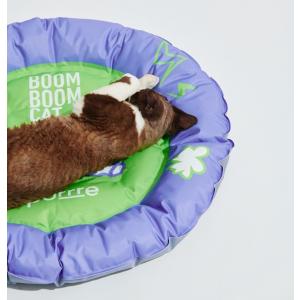 [KOGO-purrre] BOOM BOOM CAT PET COOLING MAT-Electric Cat ジェルマット 丸型