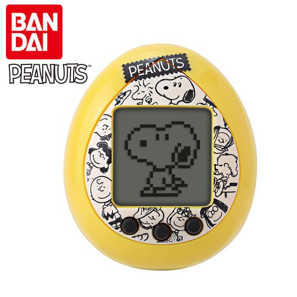 バンダイ たまごっち Peanuts Tamagotchi ピーナッツ スヌーピー 育成ゲーム 液晶...