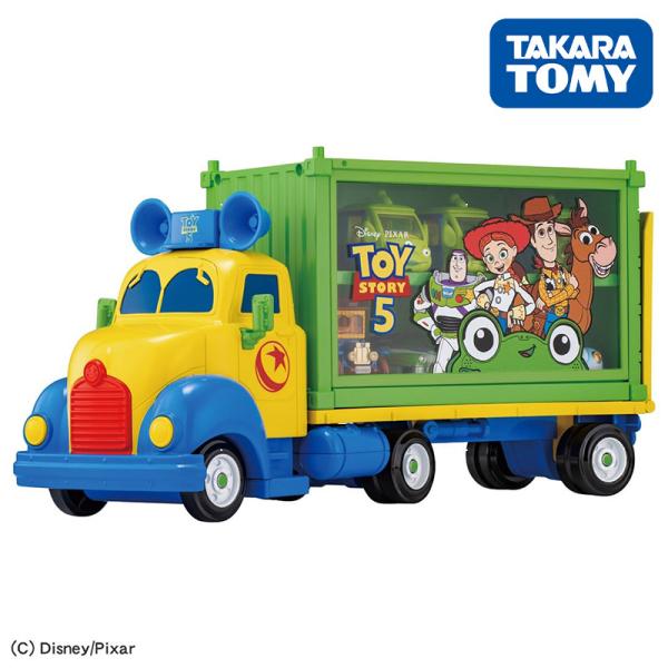 タカラトミー ドリームトミカ ディズニーモータース トイズキャリー トイ・ストーリー5 こども 子供...