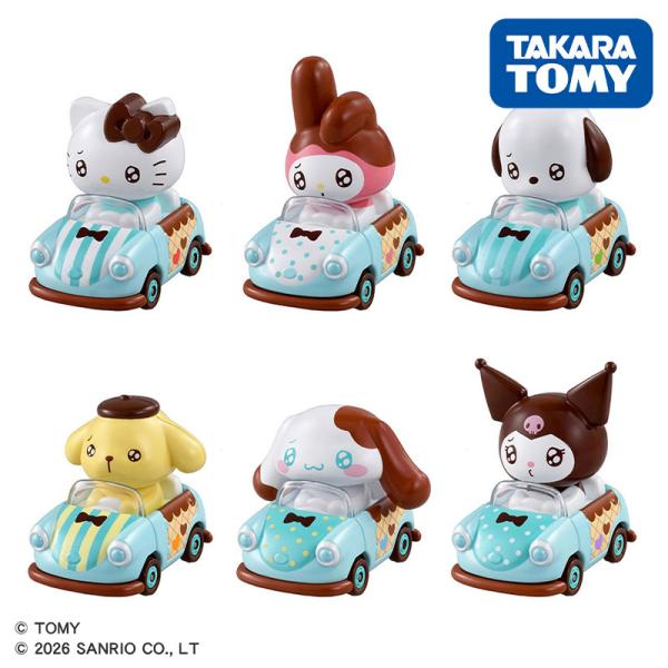 タカラトミー トミカ TOMICA TUNES SANRIO CHARACTERS Vol.2 トミ...