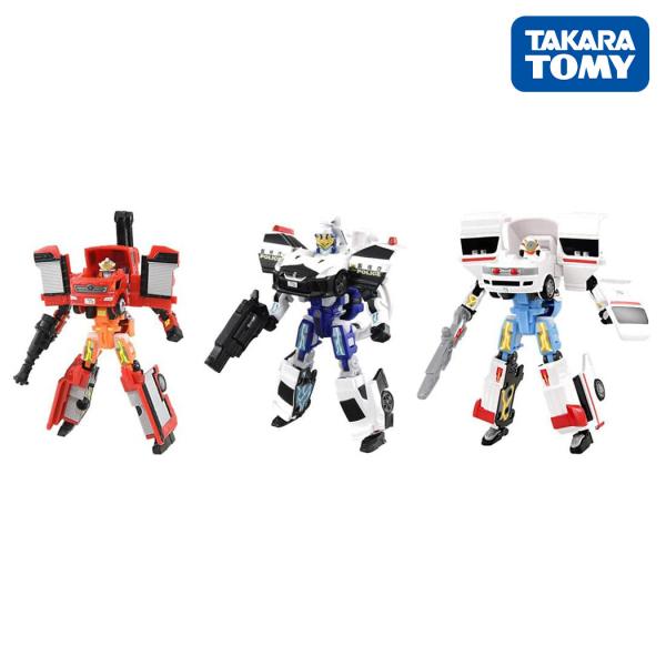 タカラトミー トミカ ジョブレイバー TJBDX ジョブレイバーをはじめよう 警察消防救急 DXセッ...