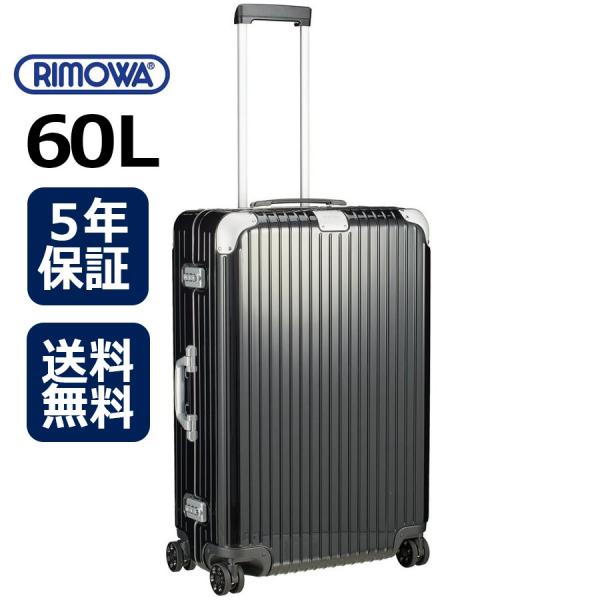 [正規品]送料無料 5年保証付き RIMOWA HYBRID CHECK-IN M BLACK GL...