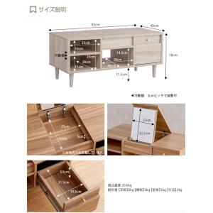 ドレッサー テーブル コンパクト デスク ロー...の詳細画像3