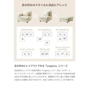 ソファ フロアソファ ローソファー 2人掛け ...の詳細画像3