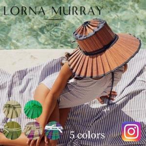 [P2倍 6/5 20時〜24時限定][正規品]Lorna Murray Apparel ローナ マーレイ 帽子 麦わら帽子 ストローハット mom Vienna Hat ウィーン ハット｜kohakushop