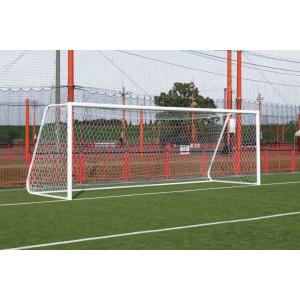 三和体育 アルミサッカーゴール 六角ネットセット 少年用 学校 体育用品 送料無料 S-0147