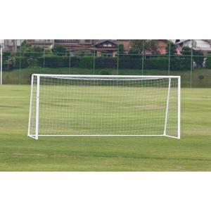 三和体育 アルミサッカーゴール少年用 80DX 六角ネットセット 学校 体育用品 送料無料 S-4848