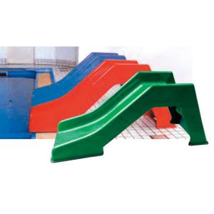 三和体育 FRPスベリ台 緑 学校 体育用品 送料無料  S-9527