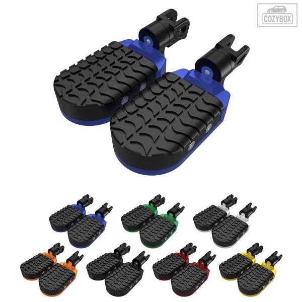 並行輸入品 バイク フロントフットペグ フットレストペダル BMW F650CS SCARVER F...