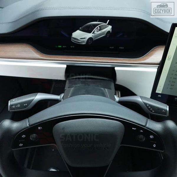 並行輸入品 モデルX / S ギア シフト 2024 テスラ モデルS X - ヨーク ステアリング...