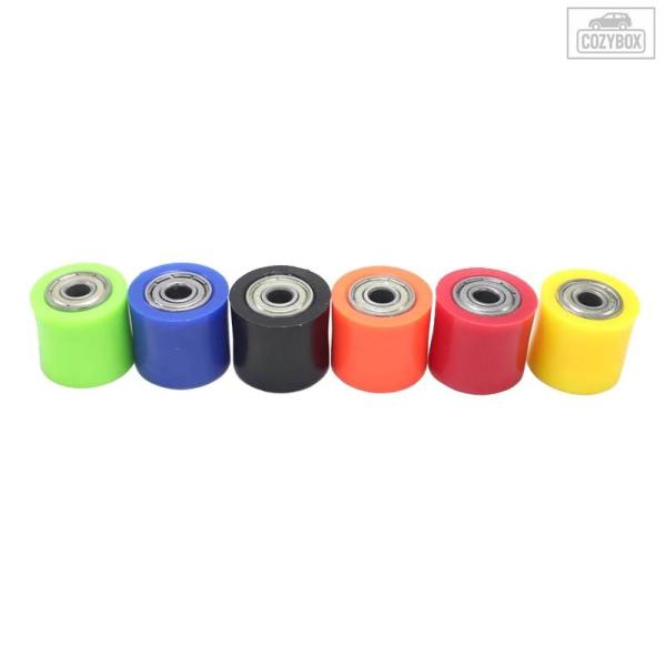 並行輸入品 8MM 10MM チェーンローラーテンショナープーリーホイールガイド YZF RMZ K...