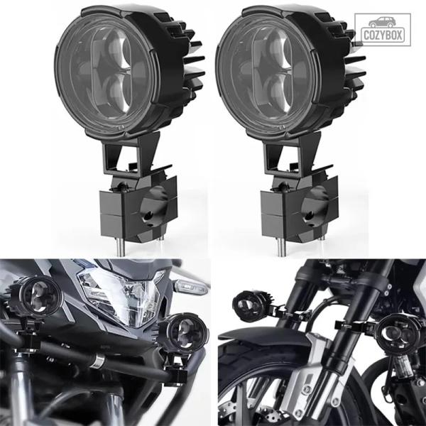 並行輸入品 オートバイ補助 LED フォグランプ BMW R1200GS F800GS カワサキ ヤ...