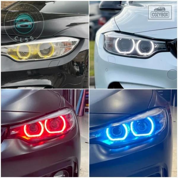 並行輸入品 CSLイエローDRLボード 2014-2017 BMW M3 M4 430i 440i ...