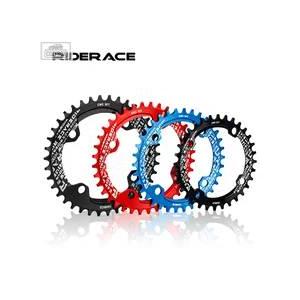 並行輸入品 RIDERACE 自転車クランクチェーンリング 104BCD 丸型 ナローワイド 32T...