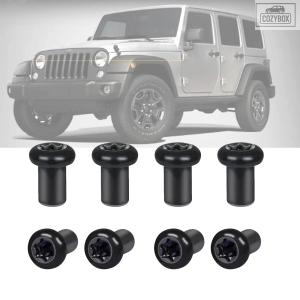 並行輸入品 ジープ ラングラー JK JKU スポーツ サハラ フリーダム ルビコン アンリミテッド 2007-2018 用 4個セット 車用ドアヒ