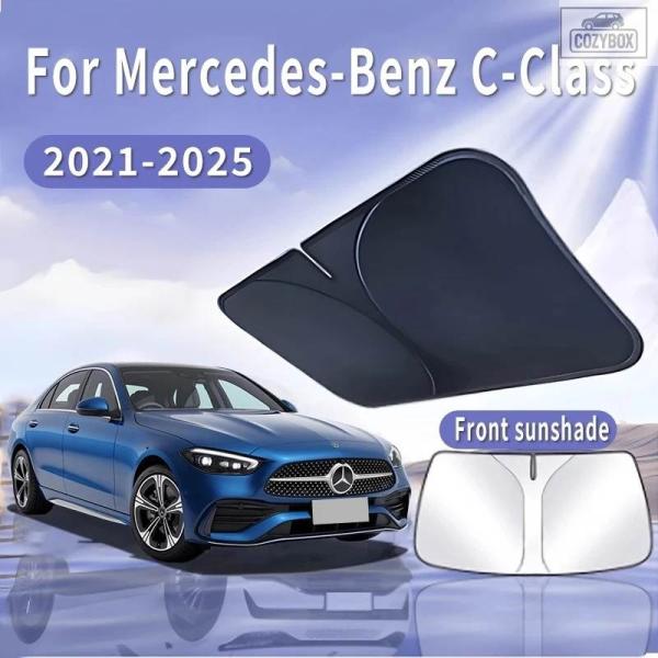 並行輸入品 メルセデスベンツ Cクラス W206 2021〜2025年式用サンバイザー フロントガラ...