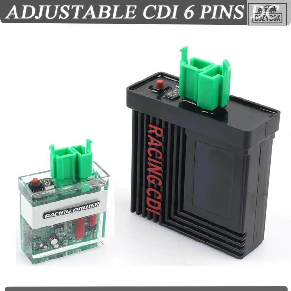 並行輸入品 イグニッション CDI 6ピン DC調整可能CDIレーシングデジタル12V DM250 ...