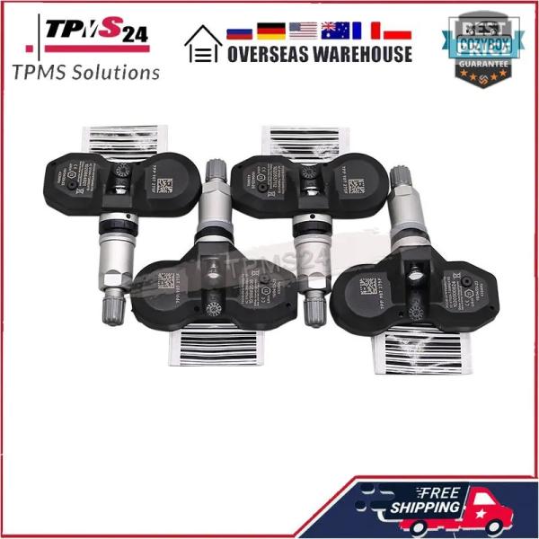 並行輸入品 4 個 タイヤエア圧モニターセンサー TPMS 7PP907275F アウディ A4 B...