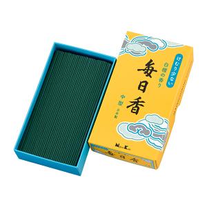 日本香堂 毎日香 黄箱 中型 ＃10802 : オオサキ ヤフー店 - 通販