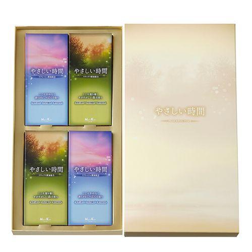 線香　贈答用　ギフト　お供え　お盆　新盆見舞い　喪中見舞い　日本香堂　やさしい時間　進物しゃぼん・森...