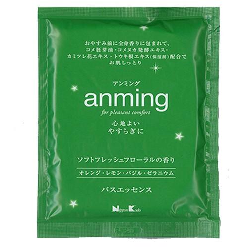 入浴剤　お試しサイズ　睡眠　安眠　フレッシュフローラルの香り　「anming　（アンミンング）　バス...