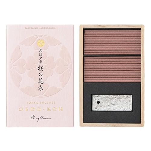 お香　日本製　日本香堂　桜の香り　インセンス　大江戸香　桜の花衣(さくらのはなごろも)　60本入