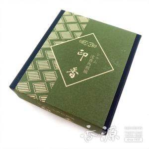 玉初堂のお香 シャム沈香角割風 印香紙箱入 15g