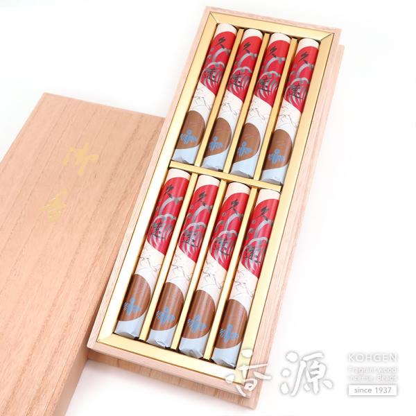 線香 ギフト 贈り物 贈答 お供え 送る 薫明堂 久遠 桐箱短寸8把入 進物 香り お香 日本製 香...