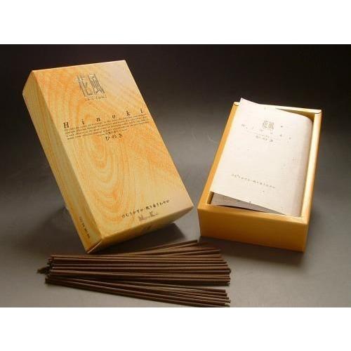 線香 日本香堂 花風 桧 ひのき ヒノキ お徳用バラ詰 仏具 仏壇 煙控えめ 香り お線香 香源 お...