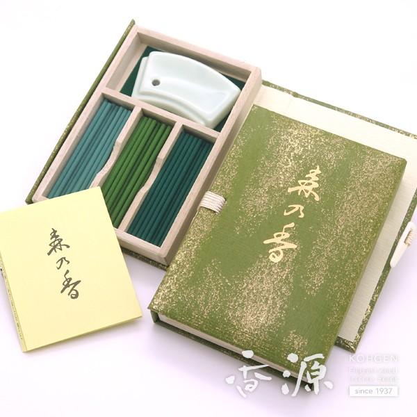 お香 日本製 日本香堂 森の香 もみの木 ひのき 針葉樹 スティック ミニ寸 文庫型 60本入り 人...