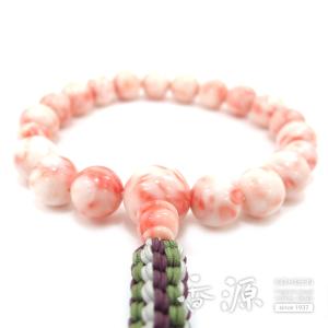 数珠 男性用 深海珊瑚 18玉 共仕立て 限定...の詳細画像2