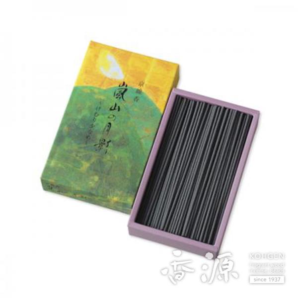 香彩堂のお香 京線香 嵐山の月影 70g バラ詰 香源 お香 線香 数珠 香木 専門店