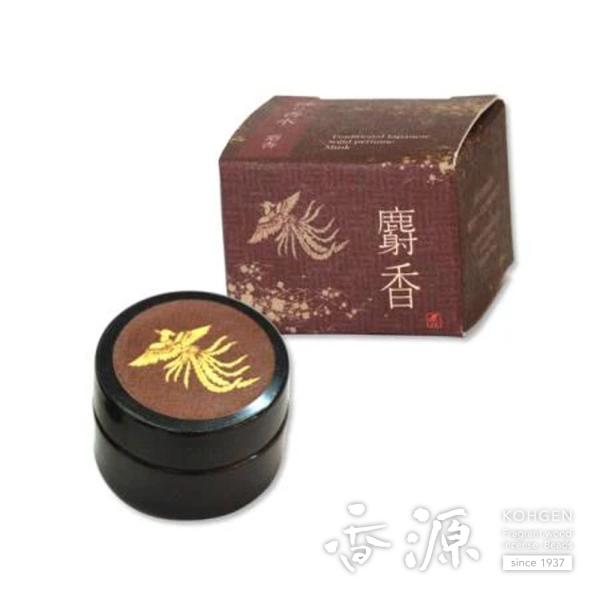 香彩堂のお香 ジャパニーズソリッドパフューム練り香水 麝香 香源 お香 線香 数珠 香木 専門店