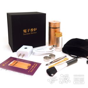 日本香堂の電子香炉 sizuro（しずろ）茶色 : お香専門店 芳月苑ヤフー