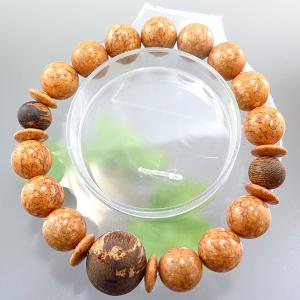 伽羅腕輪　ブレスレット　仏珠 仏具 仏壇屋 滝田商店 腕輪念珠 数珠 ブレスレット 沈香(じんこう) 9mm玉(尺