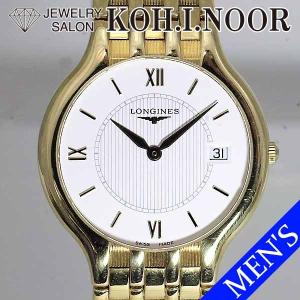 ロンジン プレステージ メンズ L4.731.6.15.6 18金イエローゴールド K18YG クォーツ 箱 約99.2g LONGINES｜kohinoor1945