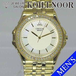 CREDOR セイコー クレドール メンズ GHJX066 18金ホワイトゴールド
