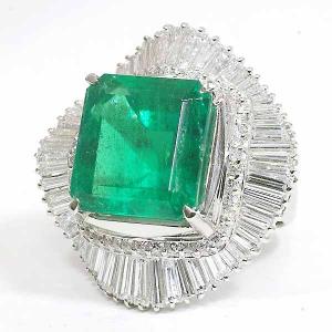 コロンビア産 エメラルド 13.748ct F...の詳細画像5