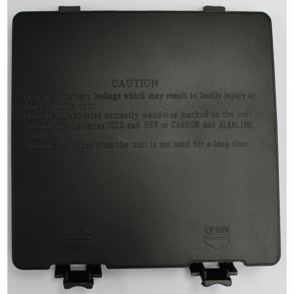 WINTECH 7インチ液晶搭載DVD/CDラジオ DVR-D720 電池フタ