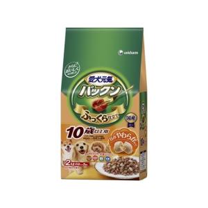 ユニ・チャーム  愛犬元気パックン10歳以上用ビーフ・ささみ・緑黄色野菜・小魚入り2.0kg【ドッグフード ソフト】
