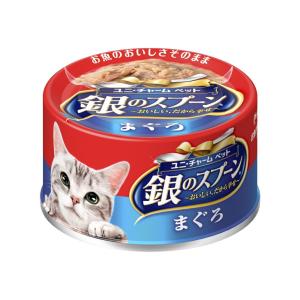 unicharm（ユニチャーム） 銀のスプーン缶まぐろ・かつおにしらす入り