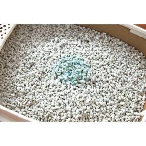 紙の猫砂 20L ブルー ×3個セット ネコ砂...の詳細画像1