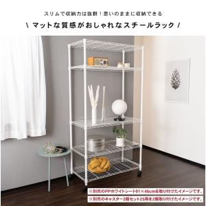 ラック スチールラック 収納ラック 収納棚 キ...の詳細画像1