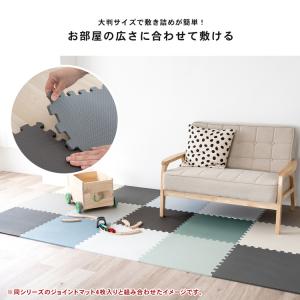 ジョイントマット ふち付き 防音 クッションマ...の詳細画像1