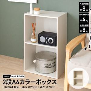コーナンオリジナル LIFELEX ライフレックス 2段A4カラーボックス