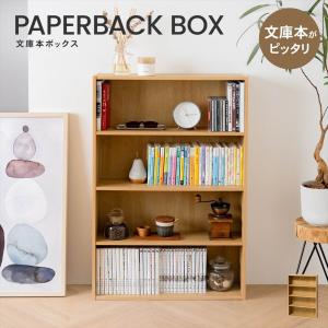 文庫本専用薄型カラーボックス