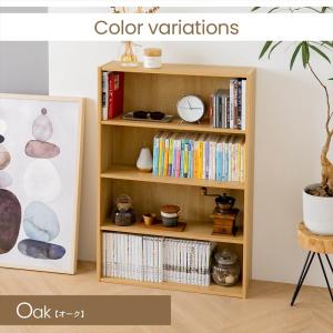 本棚 カラーボックス 文庫本専用 ダークブラウ...の詳細画像5