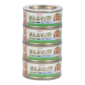 コーナン オリジナル  まんぷくミニ缶ゴールド　まぐろかつお味かつおぶし入り　ゼリータイプ