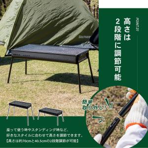 コンロ アウトドア キャンプ BBQ 網 バー...の詳細画像2